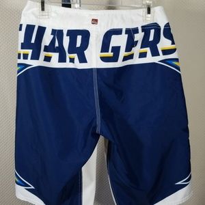 QUICKSILVER Men's NFL LA CHARGERS White Boardshort